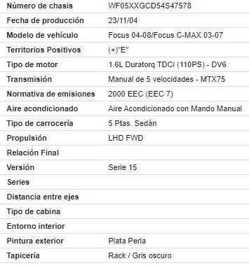 Foto del ricambio