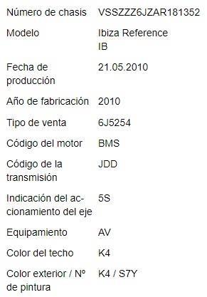 Foto del ricambio