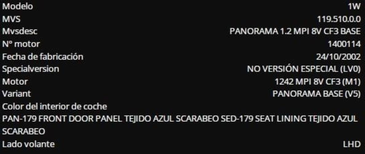Foto del ricambio