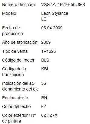 Foto del ricambio