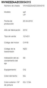 Foto del ricambio