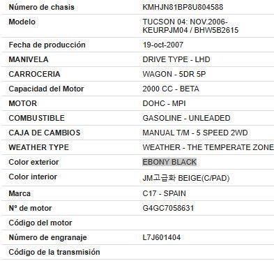 Foto del ricambio