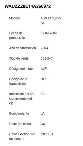 Foto del ricambio