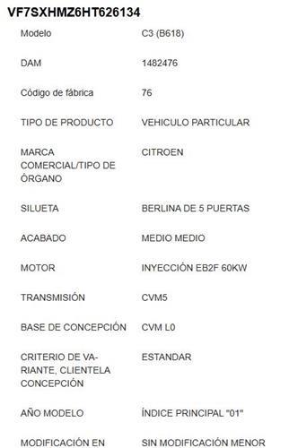Foto del ricambio