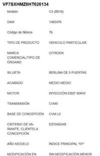 Foto del ricambio