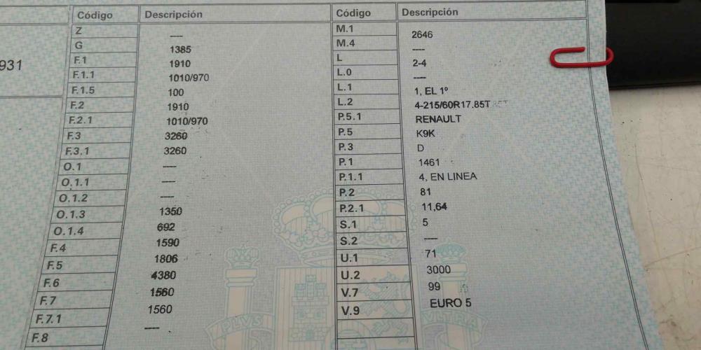 Foto del ricambio