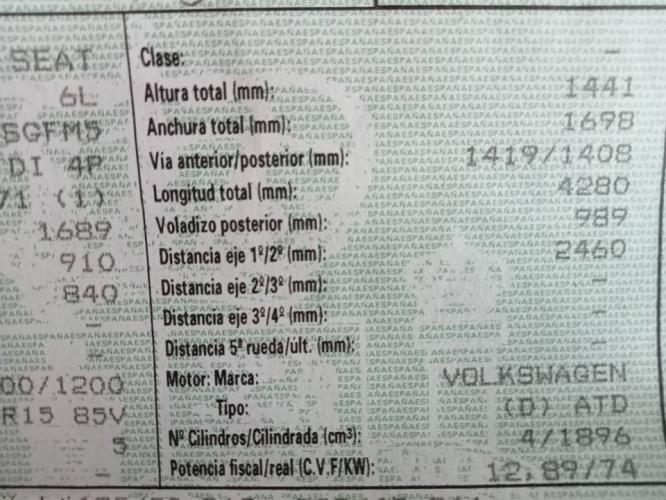 Foto del ricambio