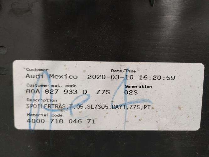 Foto del ricambio