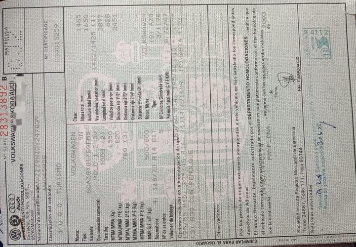 Foto del ricambio