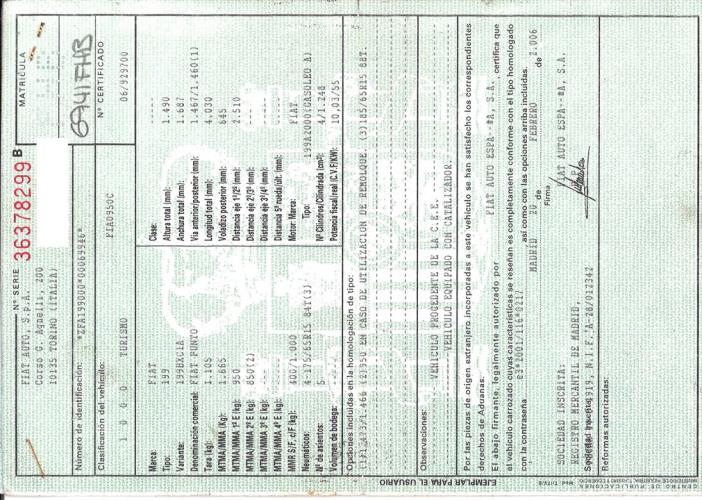 Foto del ricambio