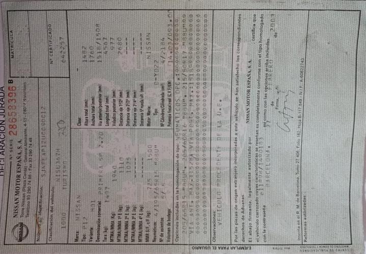 Foto del ricambio