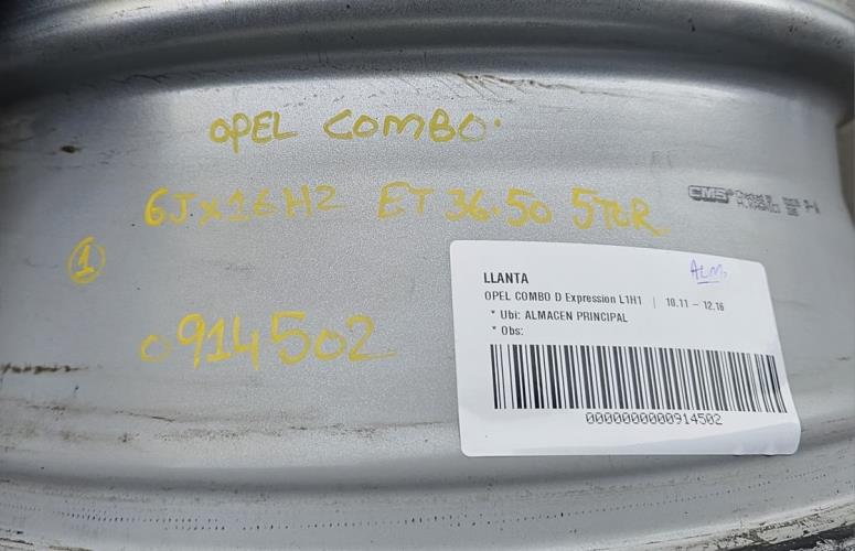Foto de la pieza