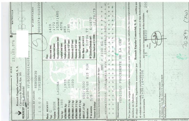 Foto del ricambio