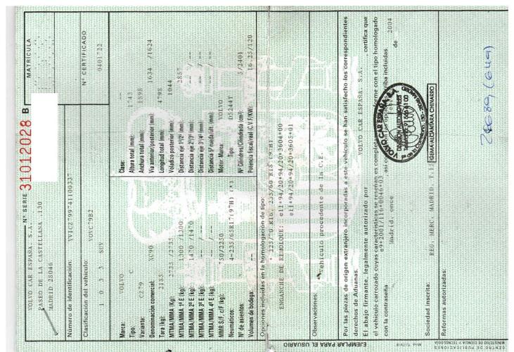 Foto del ricambio