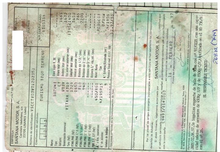 Foto del ricambio