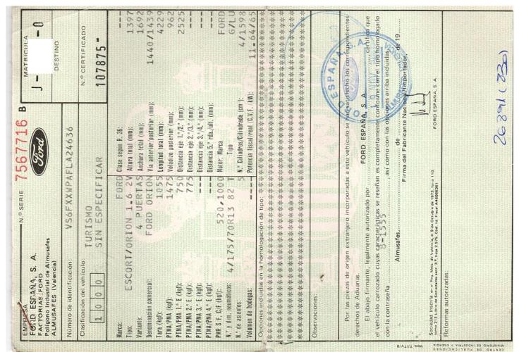 Foto del ricambio
