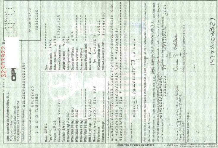 Foto del ricambio