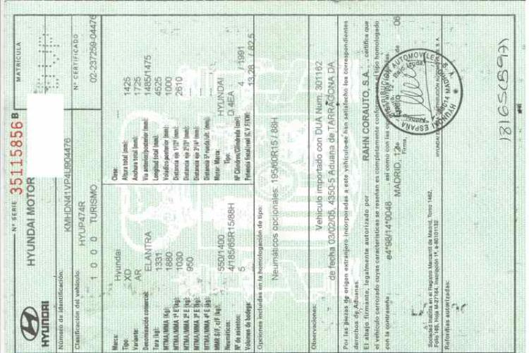 Foto del ricambio