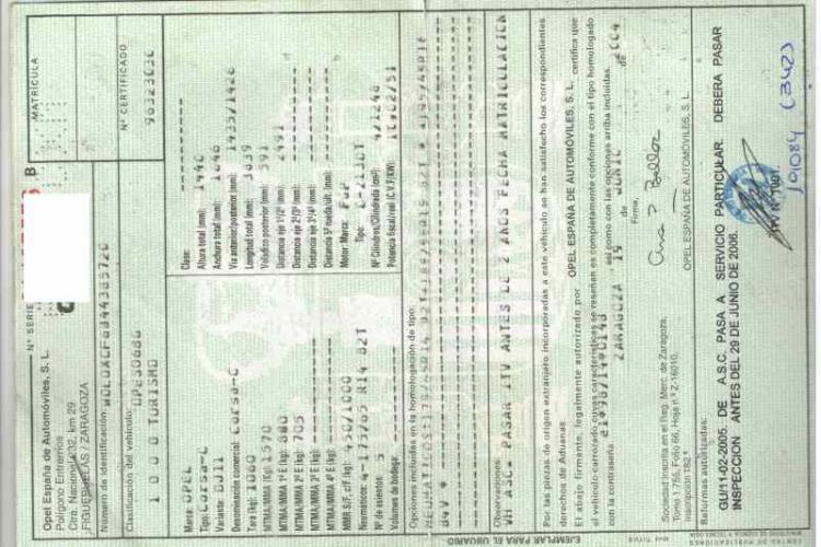 Foto del ricambio