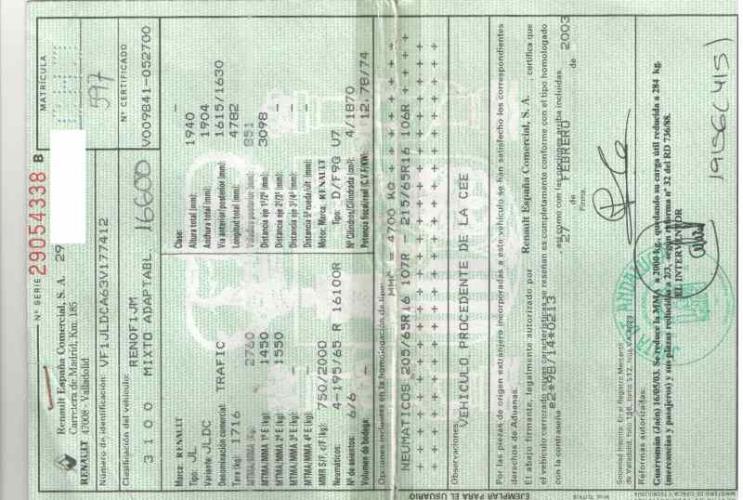 Foto del ricambio
