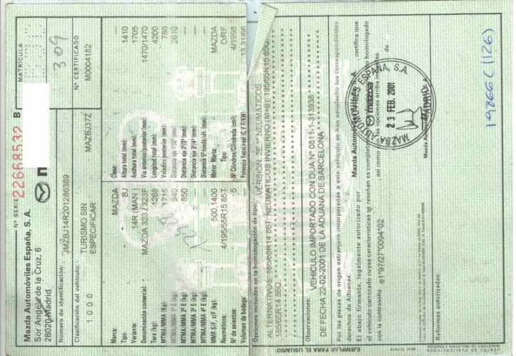 Foto del ricambio