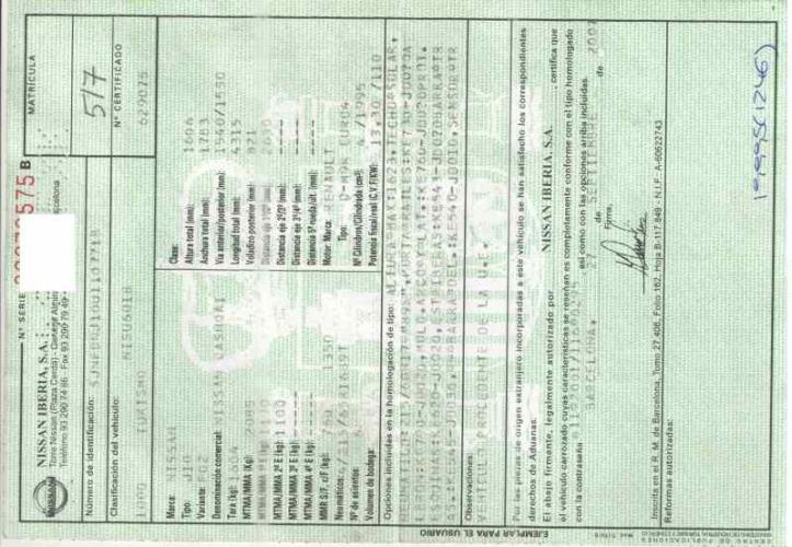 Foto del ricambio