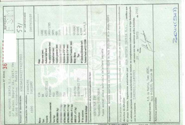 Foto del ricambio