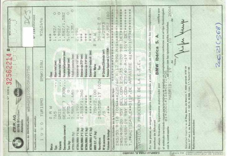 Foto del ricambio