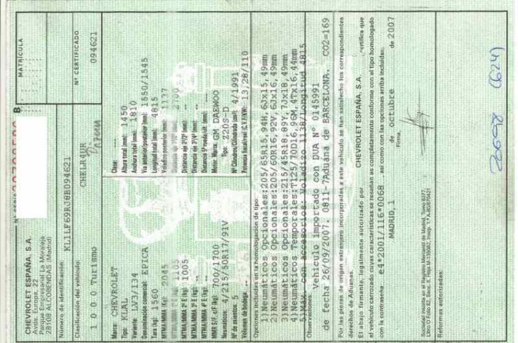 Foto del ricambio
