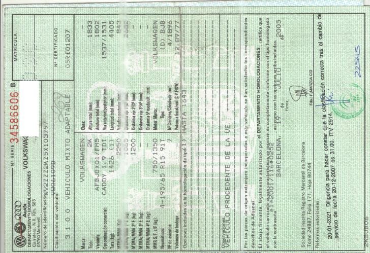 Foto del ricambio