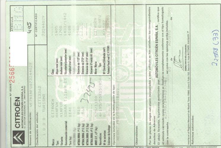 Foto del ricambio