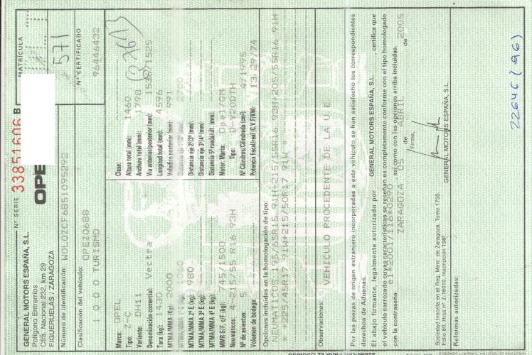 Foto del ricambio
