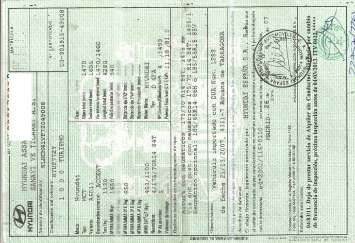 Foto del ricambio