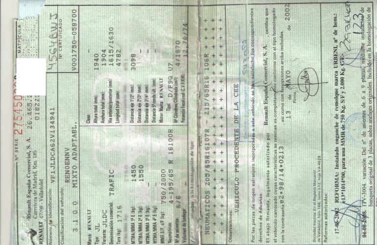 Foto del ricambio