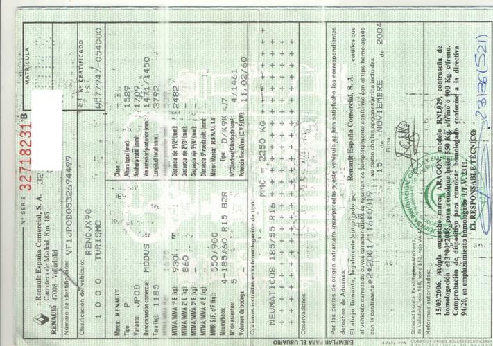 Foto del ricambio