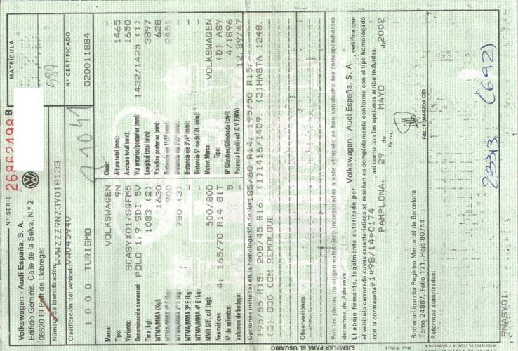 Foto del ricambio