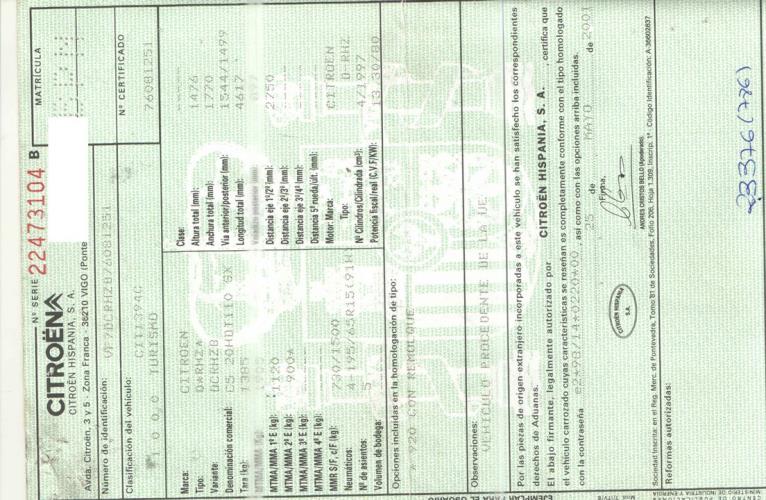 Foto del ricambio