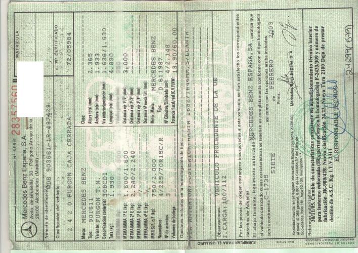 Foto del ricambio