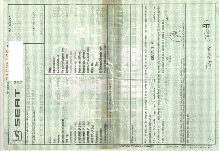 Foto del ricambio