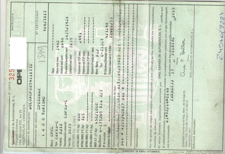 Foto del ricambio