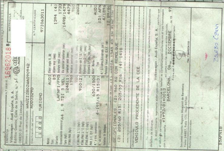Foto del ricambio