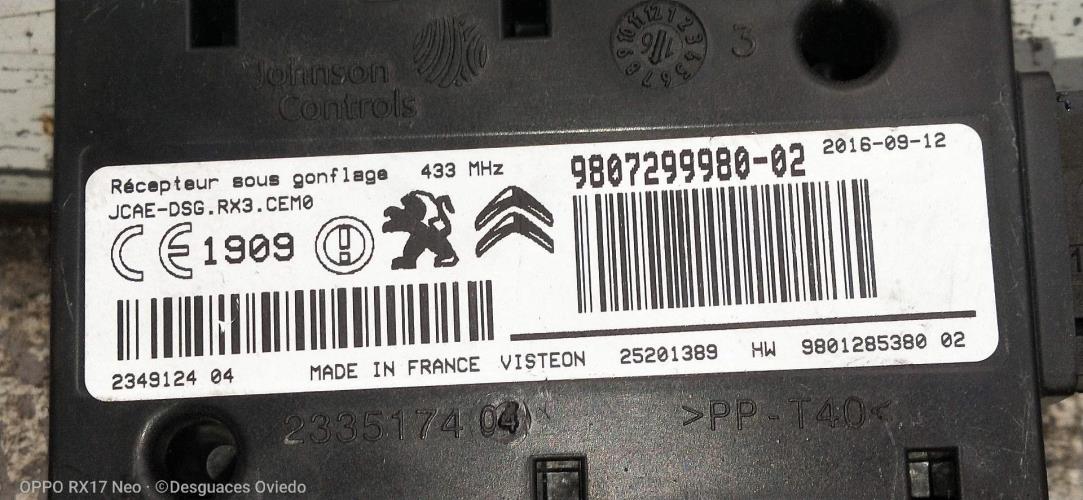 Foto de la pieza
