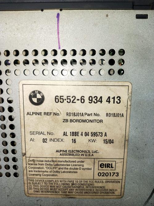 Foto del ricambio