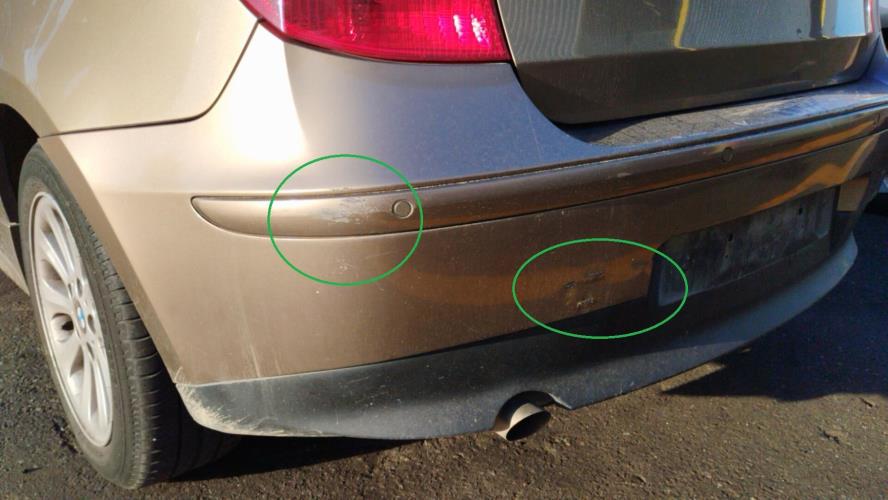 Image Pare choc arriere - BMW SERIE 1 E87