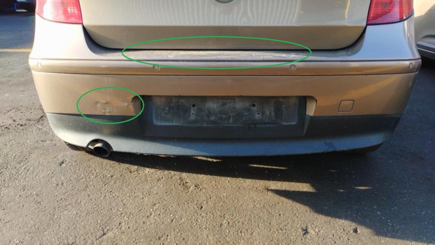 Image Pare choc arriere - BMW SERIE 1 E87