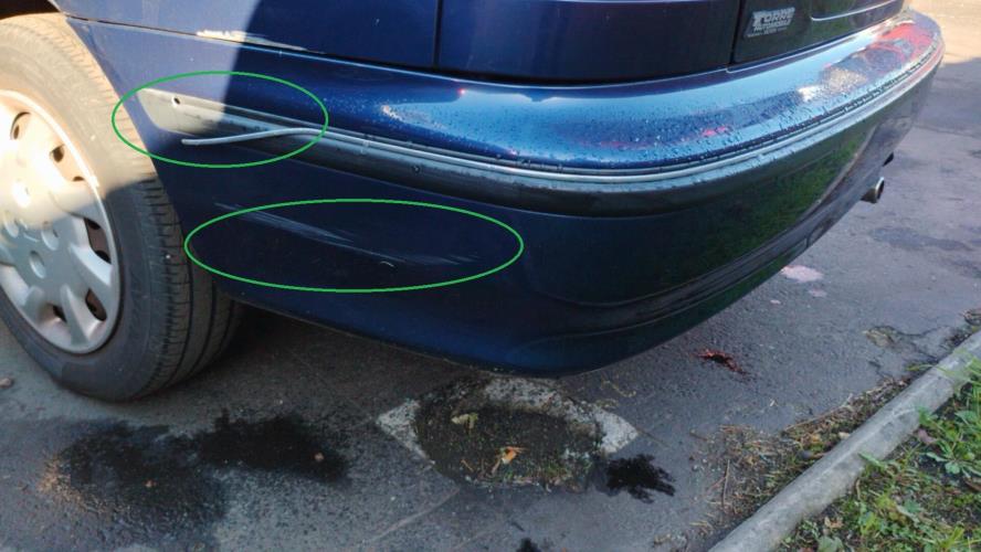 Image Pare choc arriere - HONDA ACCORD 5