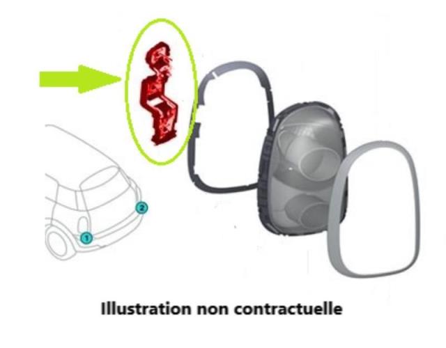 Image Platine feu arriere gauche - BMW SERIE 1 E81