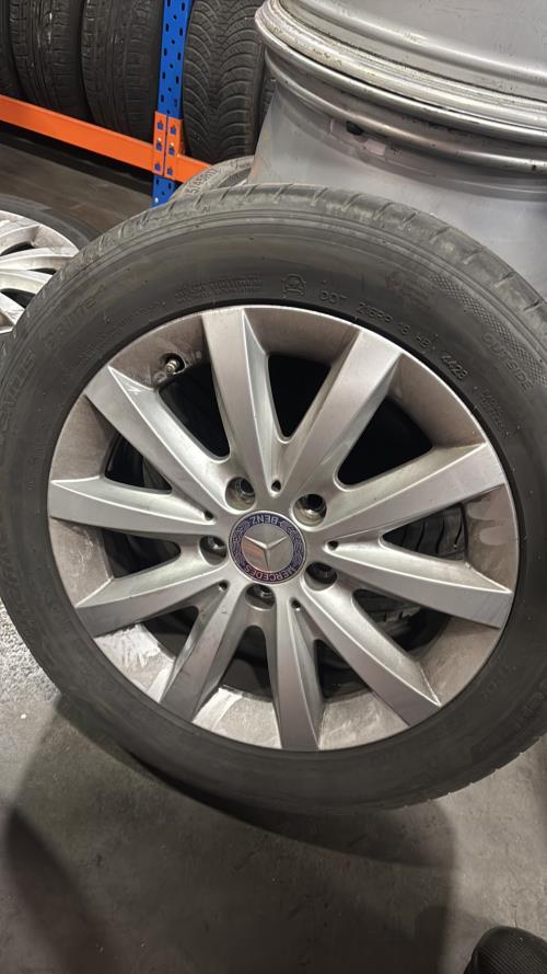 Image Jeu de 4 jantes  - MERCEDES CLASSE B 246