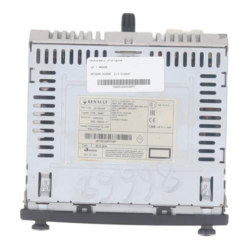 Image Autoradio d'origine - NISSAN NV400