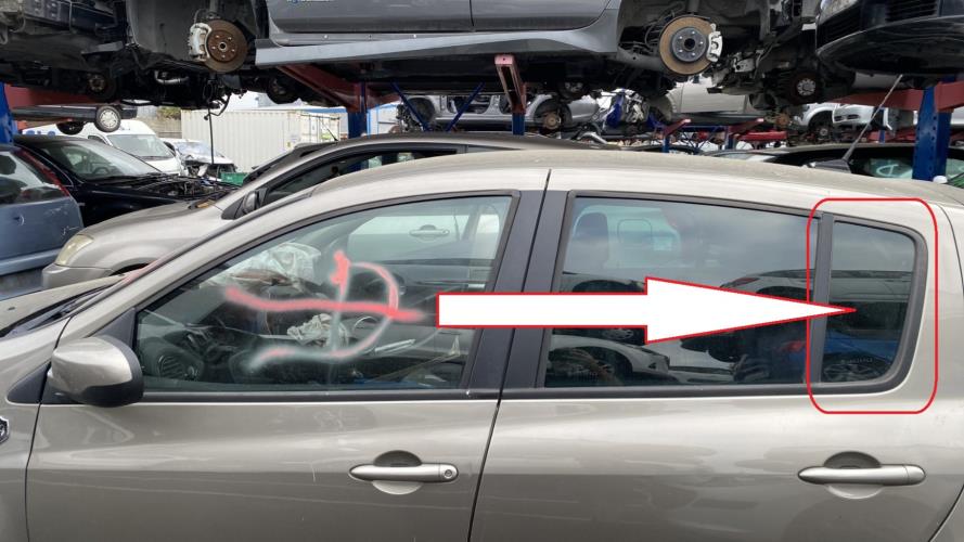 Image Custode arriere gauche (porte) - RENAULT CLIO 3